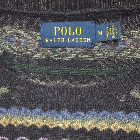 Polo by Ralph Lauren Multicolor Patterned Sweater - Picture 2 of 8